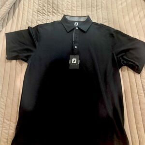 FootJoy Black Polo Shirt Classic Style - Midvale CC